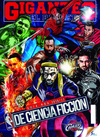 Ya a la venta la Guía Gigantes NBA 2016-17: ¡basket de ciencia ficción!