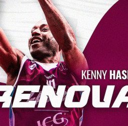 Kenny Hasbrouck seguirá vistiendo de burdeos con el Hiopos Lleida
