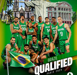 Brasil arrasa en Letonia y se clasifica a los Juegos de París 2024, 94-69