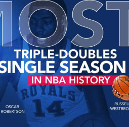 Westbrook hace historia con su 42º triple-doble de la temporada