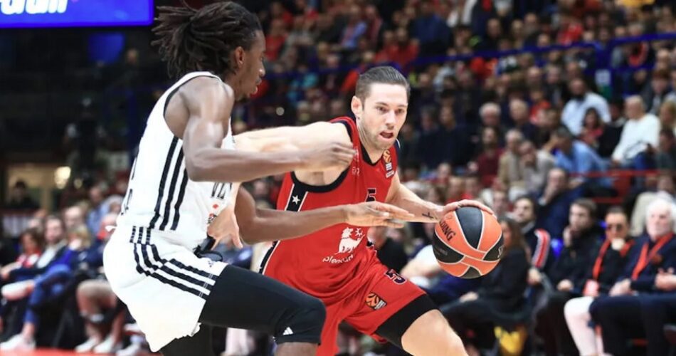 El Armani Milán vence a la Virtus para llevarse el derbi italiano, 99-90