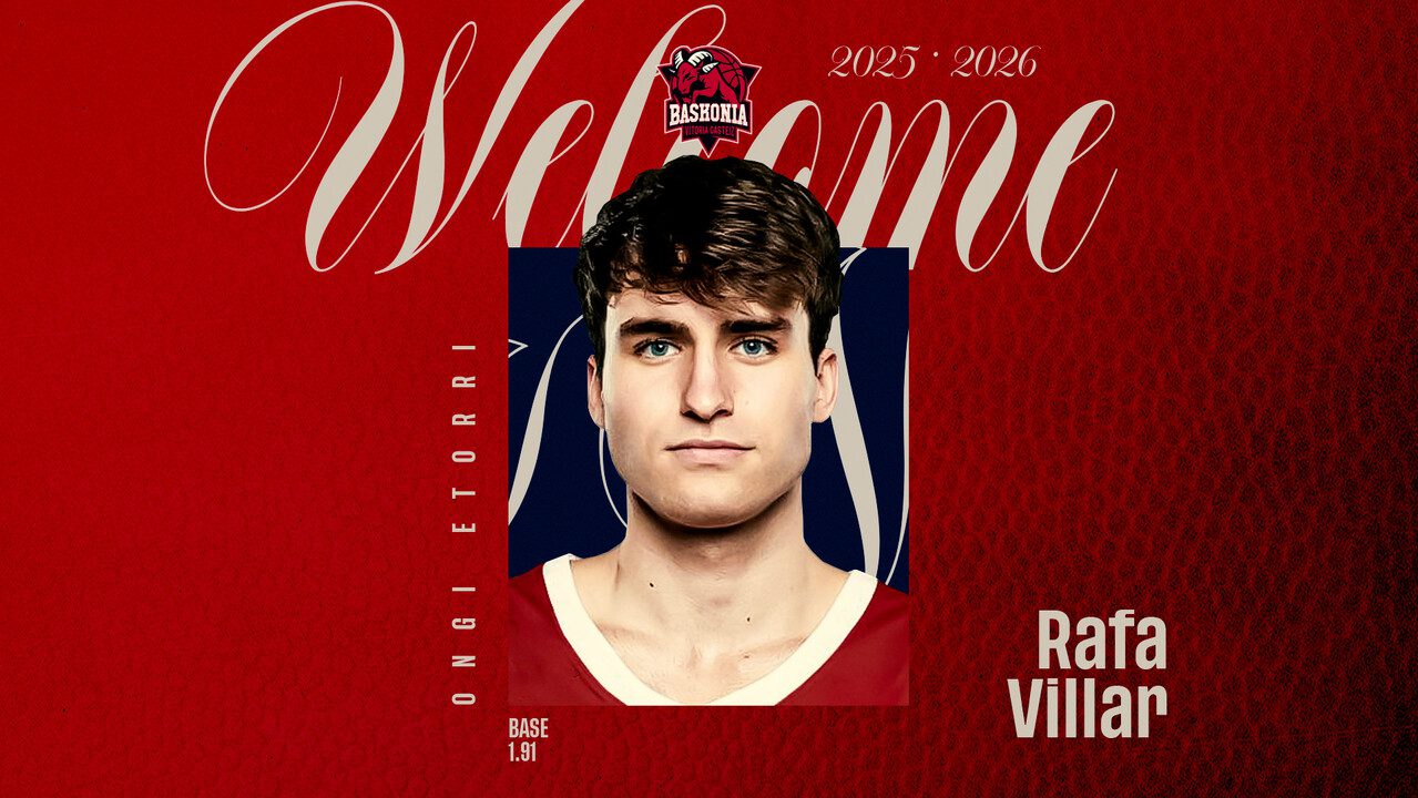 Rafa Villar refuerza la dirección de juego de Baskonia