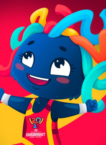 Lola será la mascota del Eurobasket Femenino 2021