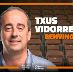 Txus Vidorreta, nuevo entrenador de Valencia Basket