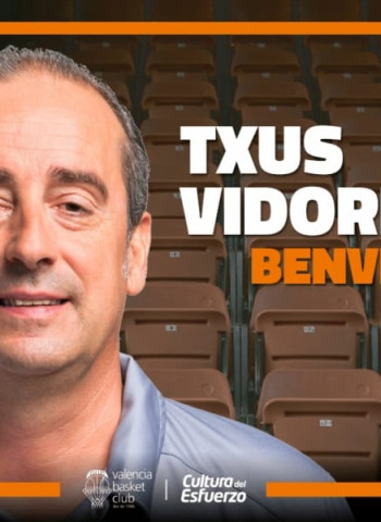 Txus Vidorreta, nuevo entrenador de Valencia Basket