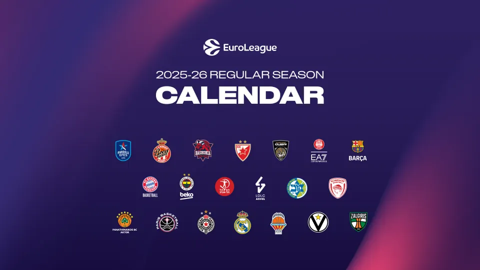 La EuroLeague desvela el calendario de la temporada 2025–26