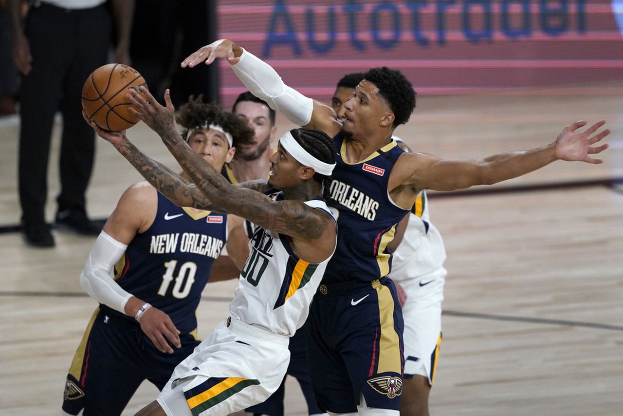 Los Jazz, remontada y victoria ante los Pelicans (106-104)