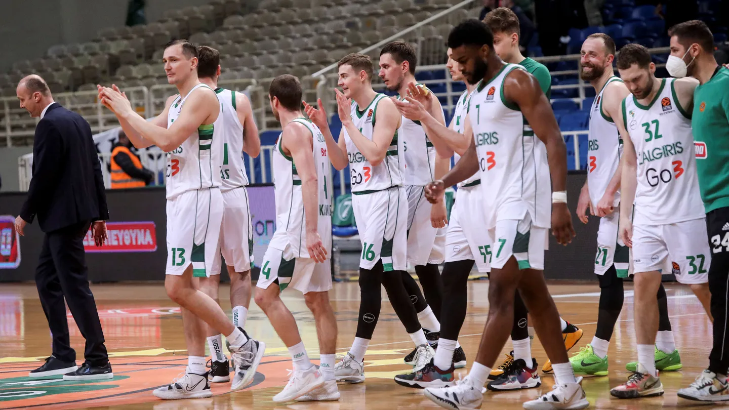 Zalgiris vence al Panathinaikos y encadena su tercera victoria consecutiva (83-96)