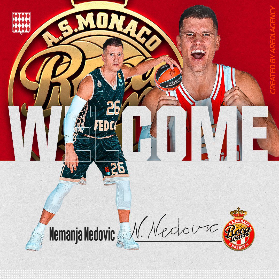 Nemanja Nedović aterriza en Mónaco