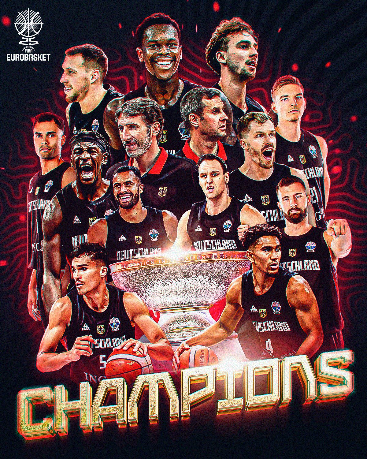 Alemania conquista el EuroBasket 2025