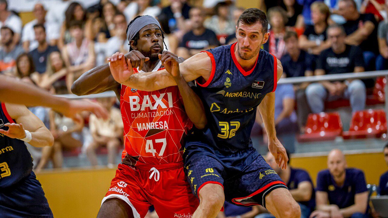 MoraBanc Andorra inaugura la pretemporada con victoria ante el BAXI Manresa, 96-101