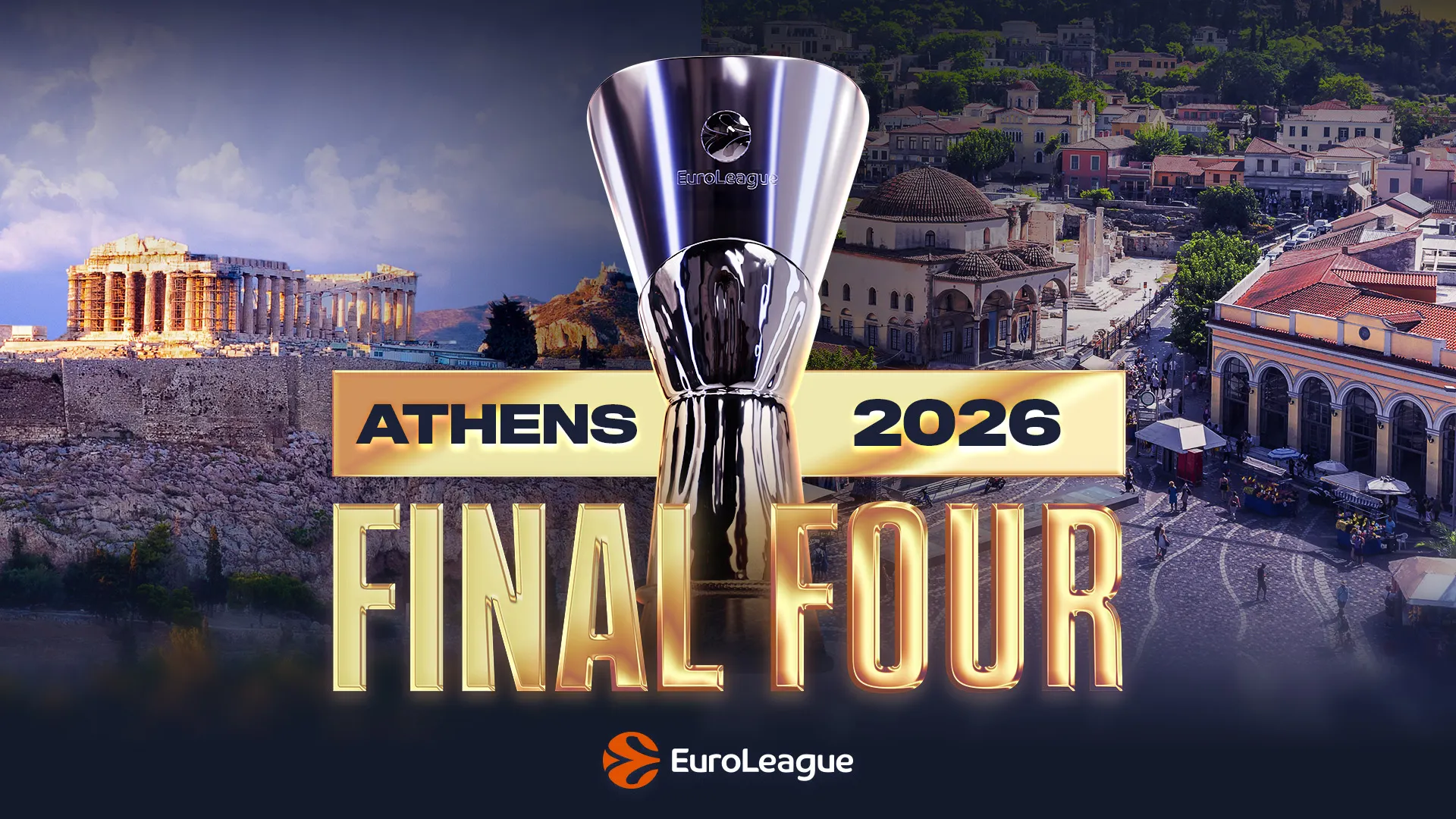 Atenas acogerá la Final Four de la EuroLeague en 2026