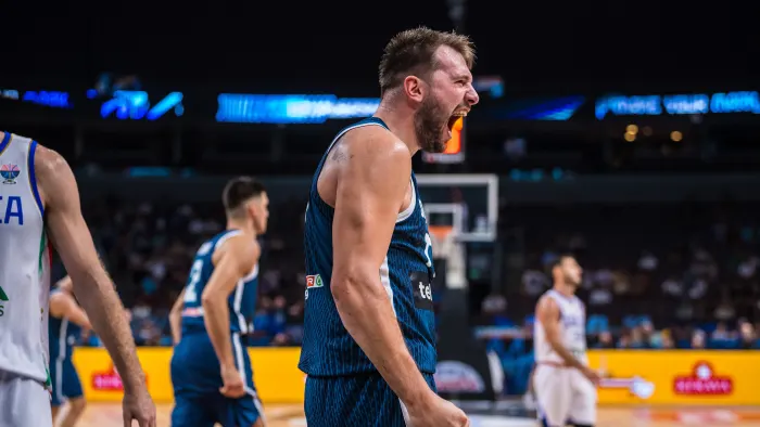 Los 42 de Doncic meten a Eslovenia en cuartos, 84-77