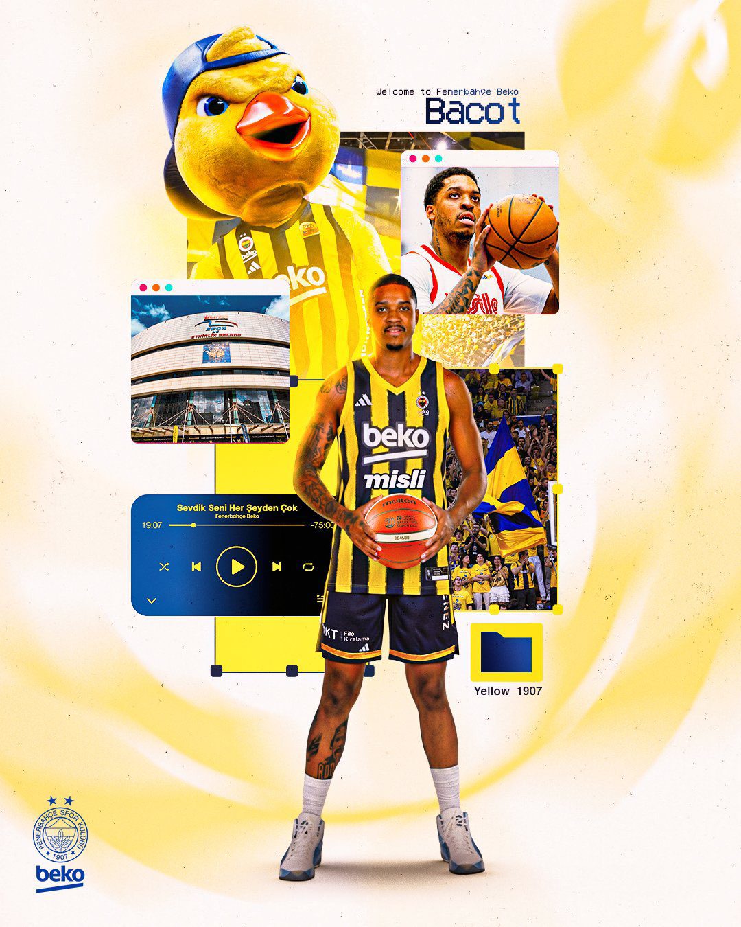 Fenerbahce refuerza su juego interior con Armando Bacot