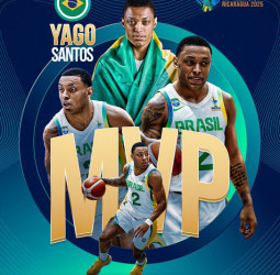 Yago Santos, el nuevo rey del continente: MVP del FIBA AmeriCup 2025
