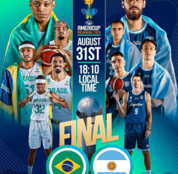 Una final de alto voltaje: Argentina y Brasil se enfrentan por la corona de la AmeriCup