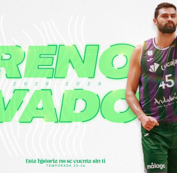 David Kravish seguirá en Málaga hasta 2028