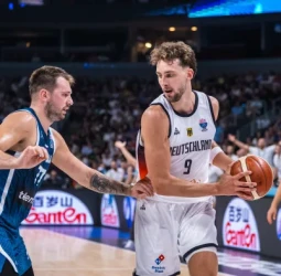 Alemania sobrevive a Doncic y alcanza las semifinales, 99-91