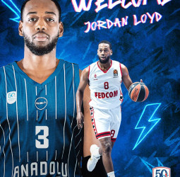 Anadolu Efes se refuerza con Jordan Loyd, procedente de Mónaco