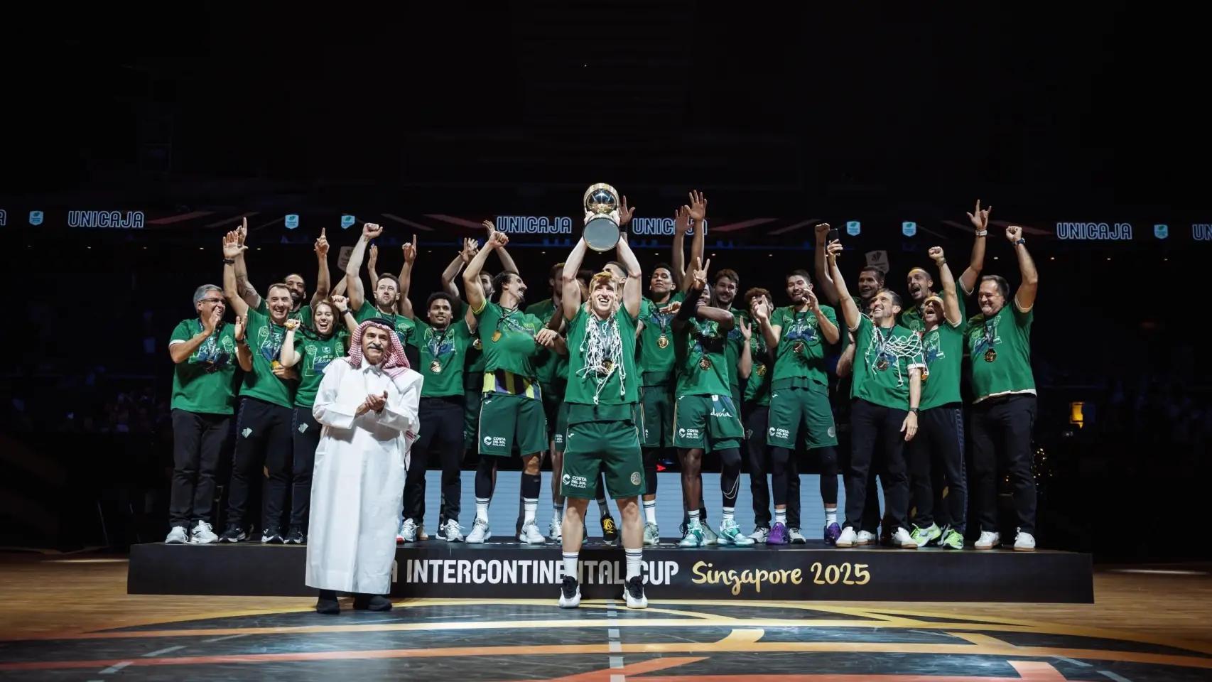 El Unicaja reedita corona en la Copa Intercontinental, 71-61