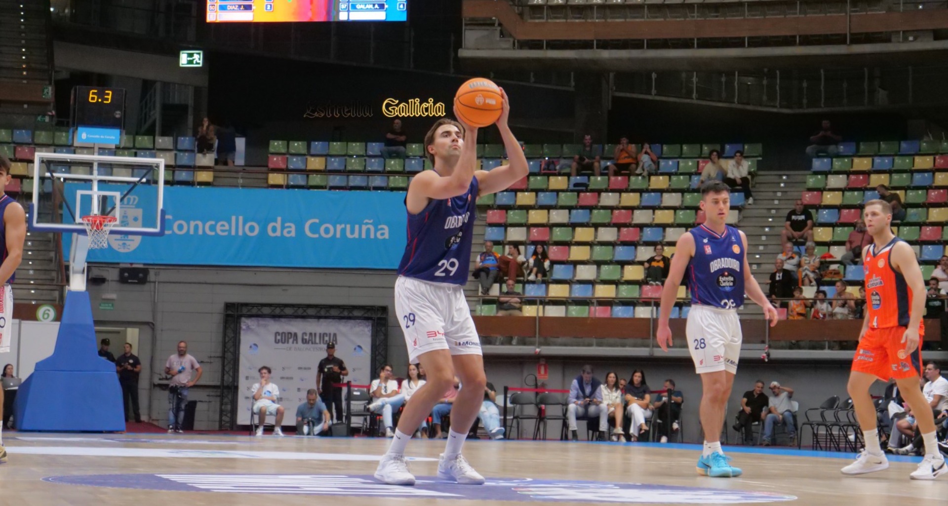 Parte médico del Monbus Obradoiro sobre la lesión de Olle Lundqvist