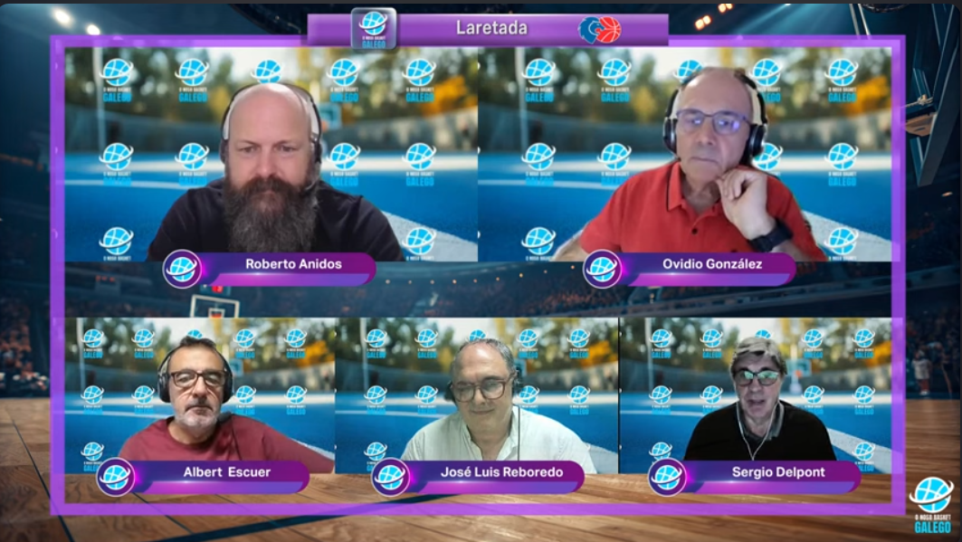 Moncho López, Lino López e o CB Ría de Ribadeo, protagonistas en "O Noso Básket" 2.0