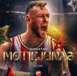 Donatas Motiejunas se incorpora a Crvena Zvezda en calidad de cedido