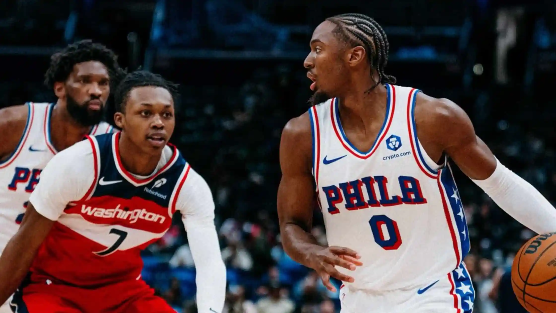 Maxey firma una obra maestra y los Sixers sobreviven en Washington (134-139 OT)