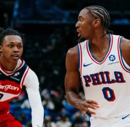 Maxey firma una obra maestra y los Sixers sobreviven en Washington (134-139 OT)