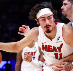 Jaime Jaquez Jr. brilla con 28 puntos y el Heat aplasta a Charlotte (144-117)