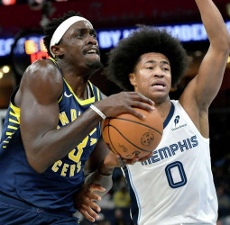 Cedric Coward desata su puntería y lidera la reacción de Memphis ante Indiana, 128-103