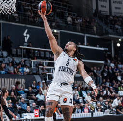Edwards asalta el Astroballe y firma el triunfo de la Virtus, 83–90