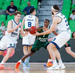 Un BAXI Manresa combativo cae luchando en Liubliana, 76-69