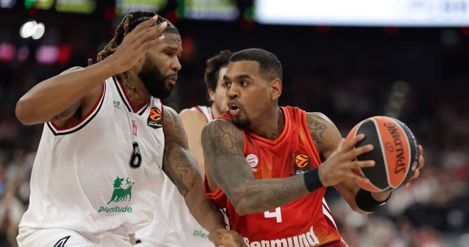 El Bayern Múnich impone su defensa y derriba al Olimpia Milano, 64-53