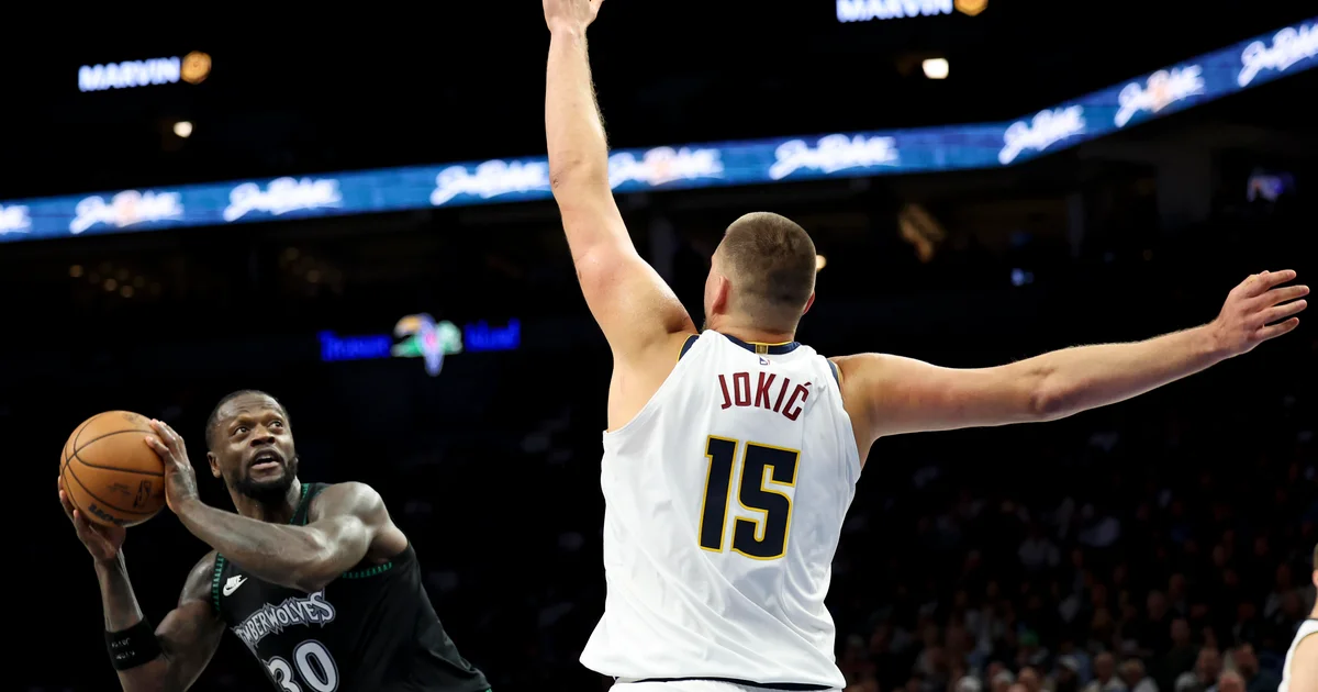 Exhibición de Jamal Murray y nuevo triple-doble de Jokic en la victoria de Denver ante Minnesota, 127-114