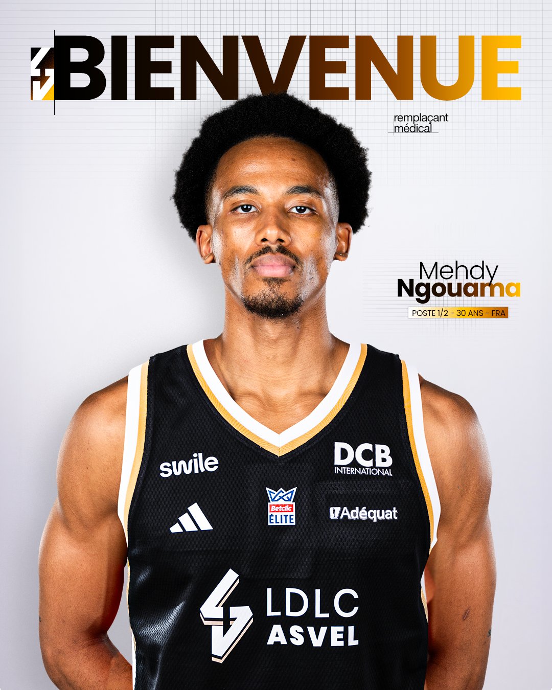 Mehdy Ngouama, nuevo refuerzo para LDLC ASVEL