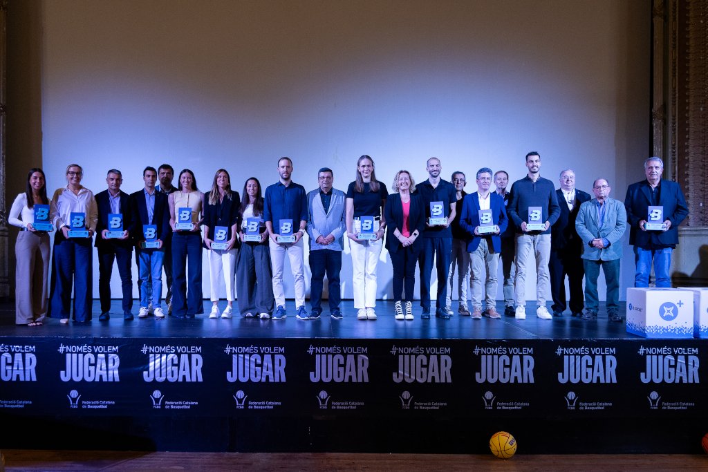 “+Bàsquet” celebra la primera edición de sus premios con una magnífica velada