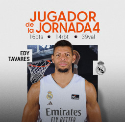 Walter Tavares, Jugador de la Jornada 4