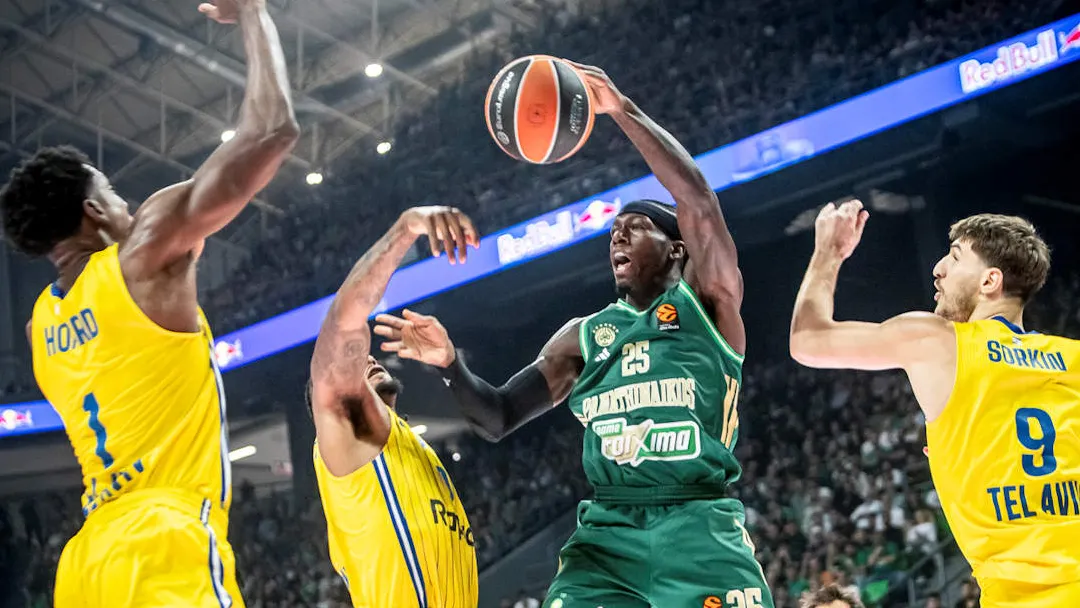 Panathinaikos se impone con autoridad al Maccabi Tel Aviv guiado por Nunn y Osman, 99-85