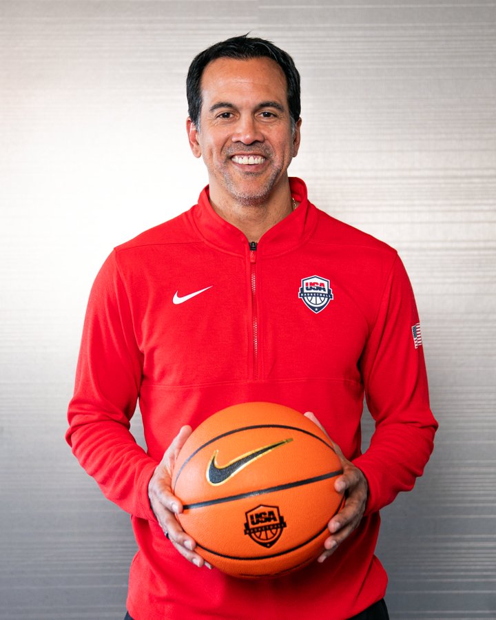 Erik Spoelstra asume el mando del Team USA hasta los Juegos de Los Ángeles 2028