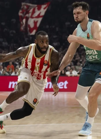 Crvena Zvezda se desata tras el descanso y doblega a Baskonia con autoridad (90-72)