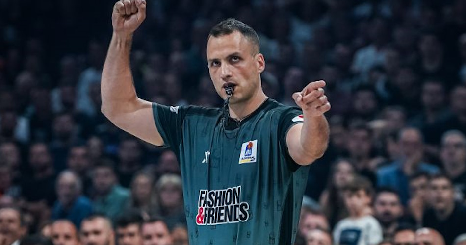 Detenido el árbitro de la EuroLeague Uros Nikolic en una operación policial en Serbia