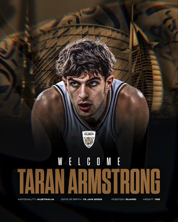 Taran Armstrong refuerza al Dubai Basketball