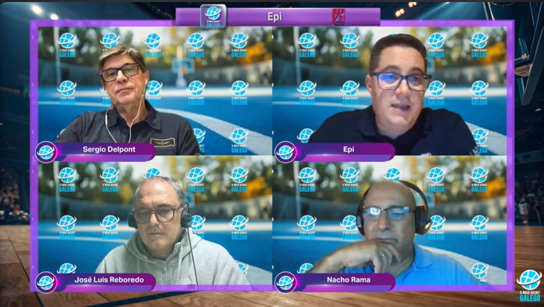 O Noso Basket: Epi (Monbus Obradoiro), Chema de Lucas, Siro lópez y Suso Garrido