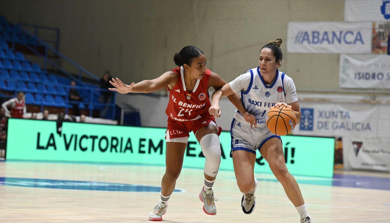 El Baxi Ferrol aplasta al Benfica y certifica su pase a las eliminatorias (109-58)
