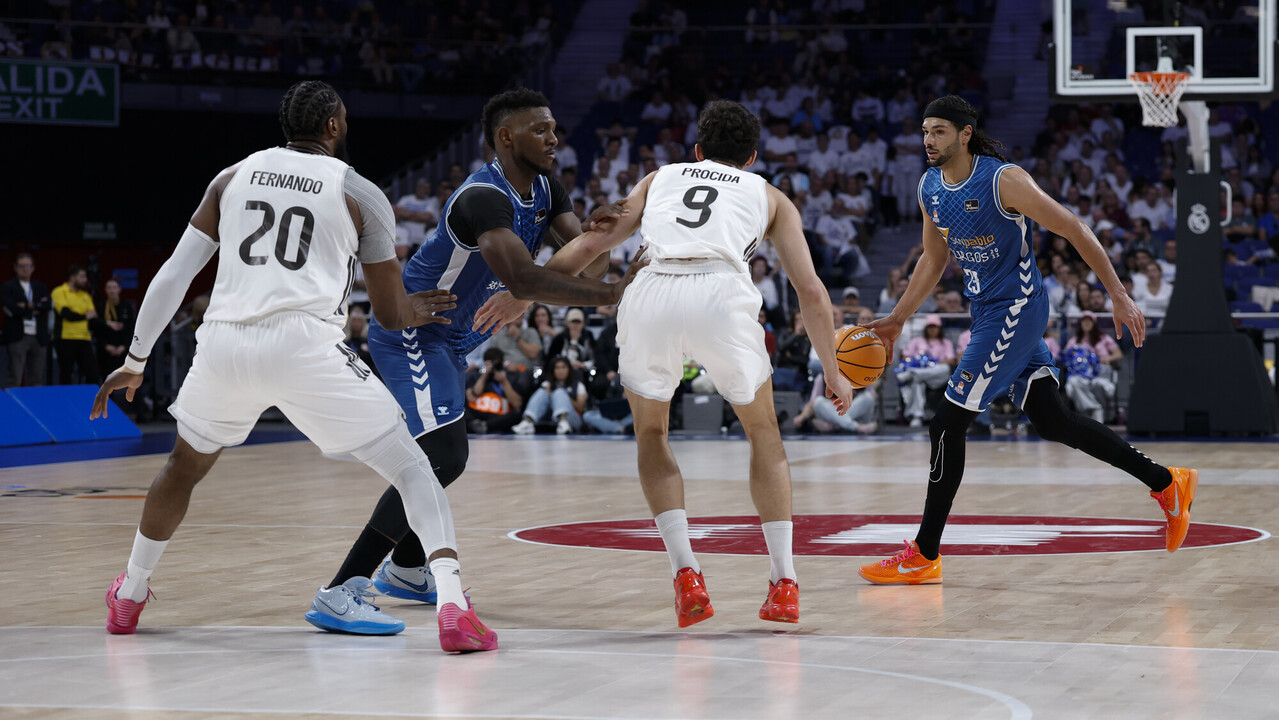 Hezonja rescata al Madrid en una matinal de sufrimiento ante el San Pablo Burgos, 90-80