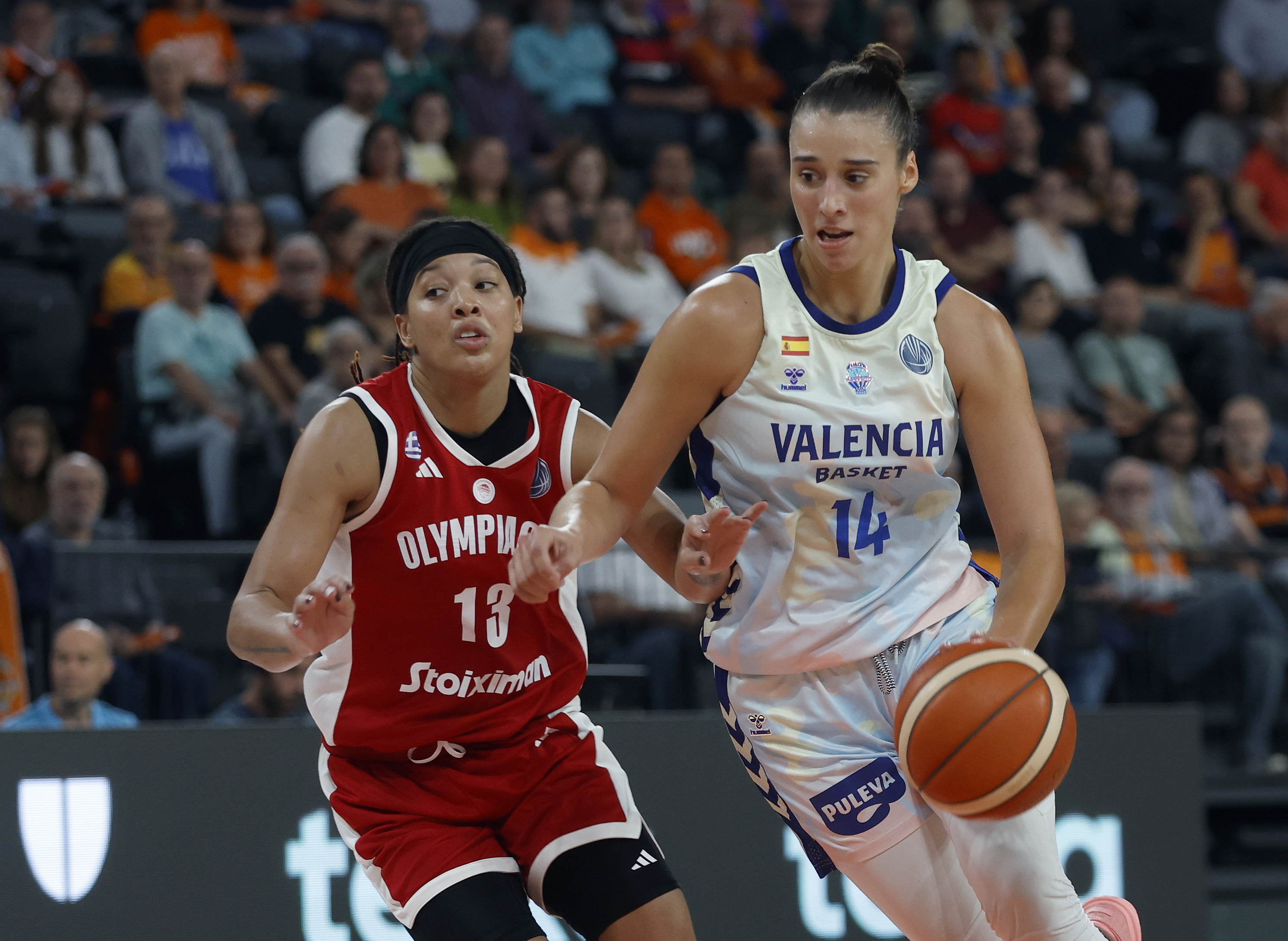 Valencia Basket arrolla a Olympiakos y consigue el pase para la segunda ronda de Euroleague Women (99-57)