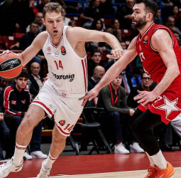 Milano resiste la embestida final de Olympiacos y se lleva un triunfo de mérito, 88-87