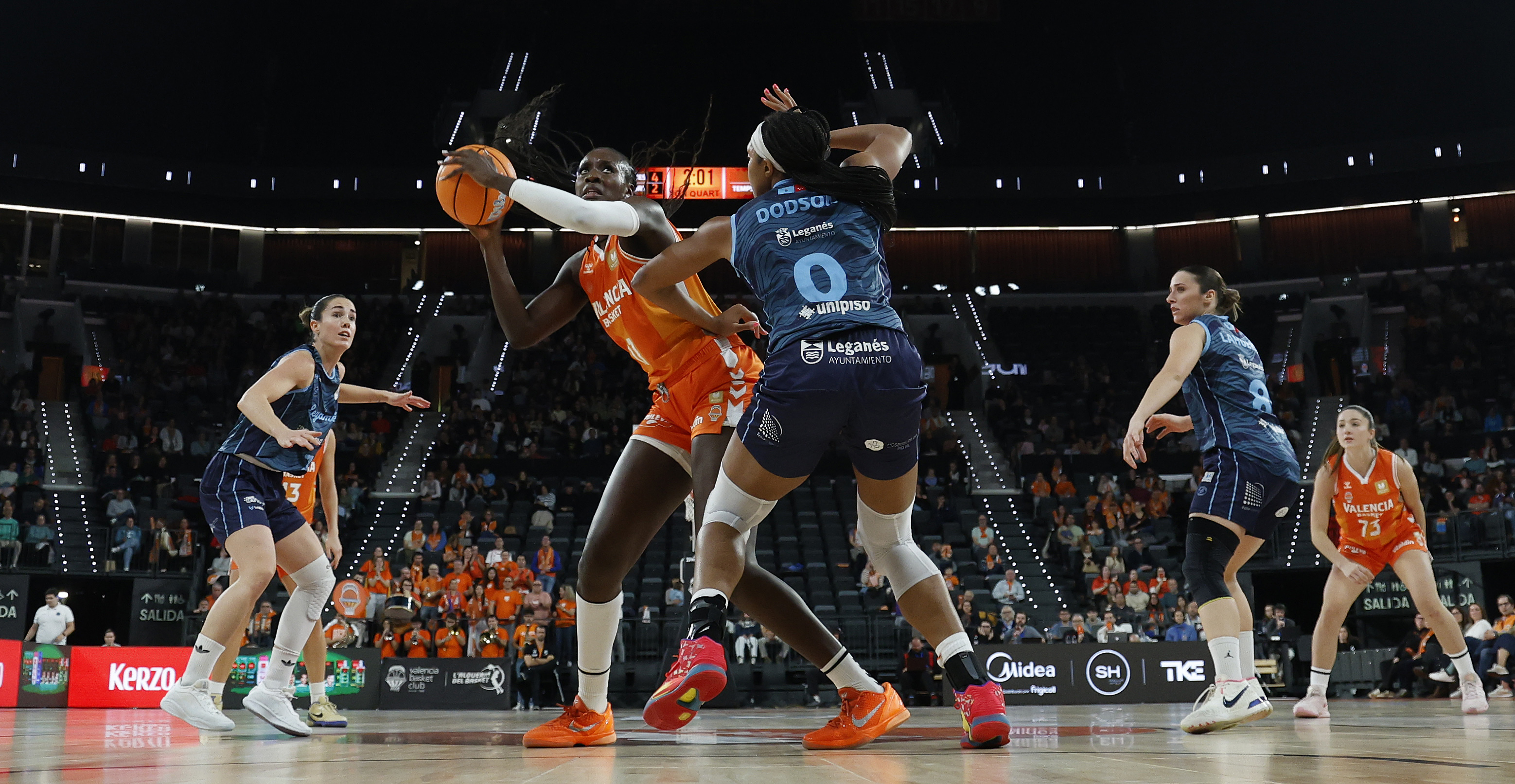 Valencia Basket Femenino se da un festín ante Leganés (89-59)