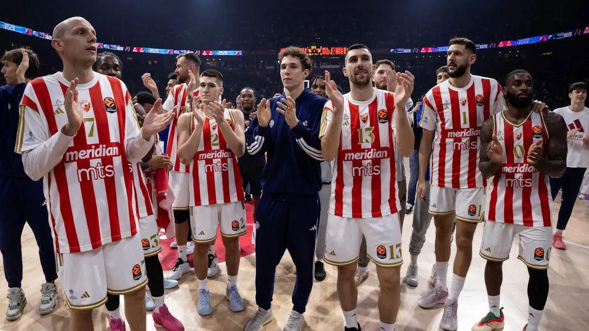 Crvena Zvezda arrolla a Panathinaikos y mantiene su gran momento en la EuroLeague, 86-68